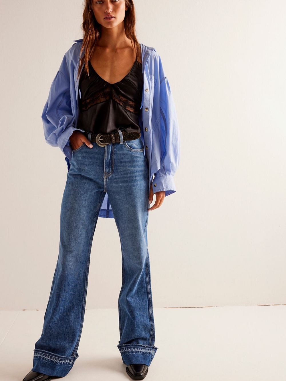 Free people We The Free Fosse Flare Jeans size 30